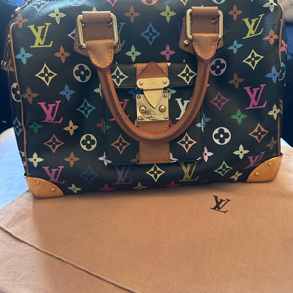 Louis Vuitton Speedy 30 Multicolore by Takashi Murakami